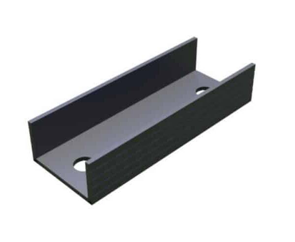 Łącznik do szyn montażowych 40x40 L120 RAL9005